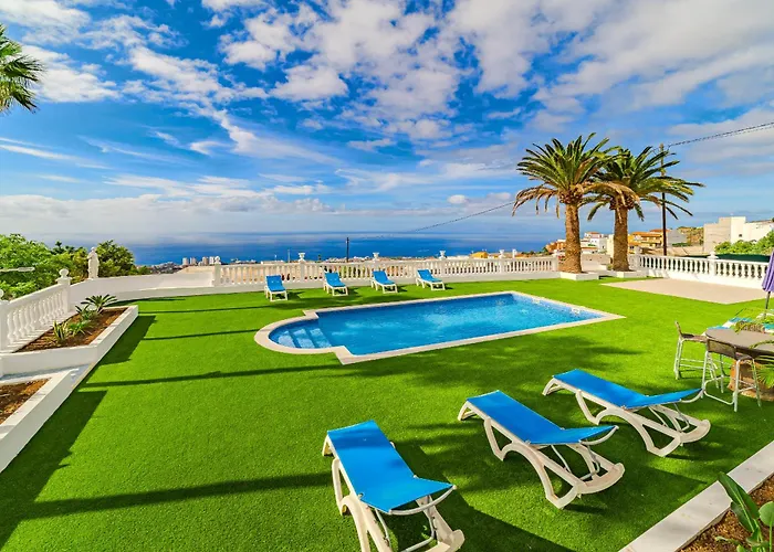 别墅 Authentic Canarian With Pool And Ocean Views